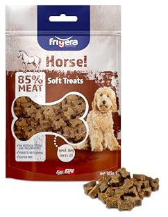 Frigera Semi-Moist Soft Treats Gluten Free High Meat Pferd 165 g