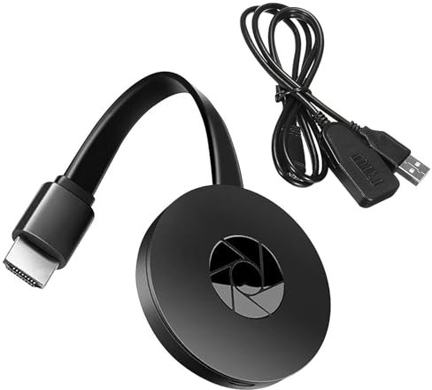 Adaptateur HDM1 sans Fil 1080P WiFi – Dongle d’Affichage Compatible Miracast, Airplay, DLNA pour Android, iOS, Windows, Mac – Streaming Local sur TV/Moniteur/Projecteur – Non Compatible Netflix