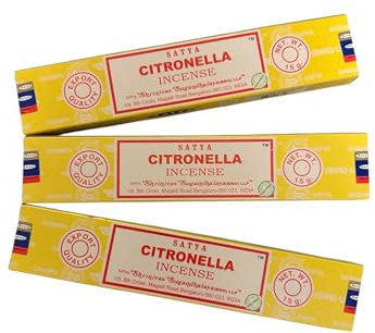 Anémone - Encens SATYA prémium - Bâtonnets Naturels et Boisés - Citronella