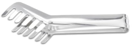 FIXOSHEE Pinzas de Acero Inoxidable para Espaguetis con Diseño Peine Utensilio de Cocina Ergonómico para Servir Pasta Ensalada y Barbacoa Resistente y Seguro para Uso Diario