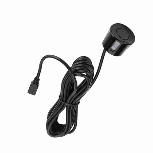 HEEPDD Parksensor, 4-teilig, Hochempfindliches Auto-Rückfahrhilfe-Set, Radarwarner, Rückfahrhilfe-Set, Universeller Rückfahrassistent mit Abstandserkennung für Fahrzeugsicherheit, Parksensor (Black)