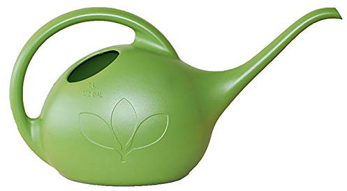 Novelty 30601 Arrosoir en Plastique, 1,9 l, Vert 9' - 2 Pack Green