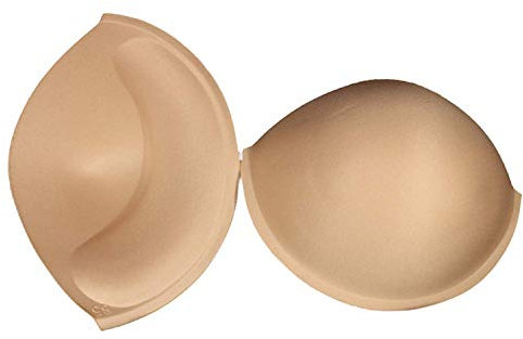 MNJ-TRIMMINGS Beige Sew in Push up Bra Cup, Premium Quality (A)