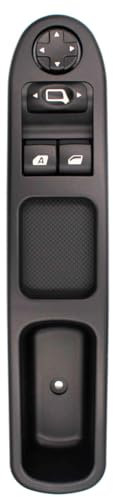 HZTWFC 6554QC interruptor de control eléctrico Izquierdo LH Controlador Interruptor de la ventana principal de energía delantera 207 C3 6554.QC Para Citroen C3 for Peugeot 207 CC
