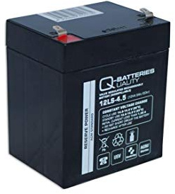 Q-Batteries 12LS-4,5 Bly-Fleece-batteri 12 V 4,5 Ah AGM VRLA