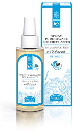 Helan I Profumi della Casa - Air Freshener & Room Spray Enriched with Essential Oils, 100% Natural Origin, Air Fresheners for Home & Car Purifying & Refreshing against Bad Odours, Made in Italy 100 ml