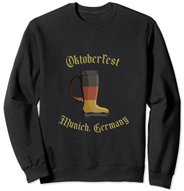 Botte de bière allemande pour fête de la bière de Munich (Allemagne) Sweatshirt