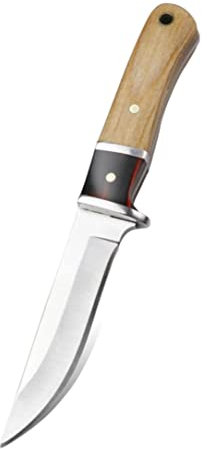 Fickkniv med slida Utomhuscamping Jaktkniv Rostfritt stål Verktyg Utility Kniv Bärbara fruktknivar Köttklyver