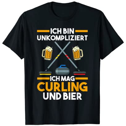 Curling Bier Curler Curling T-Shirt