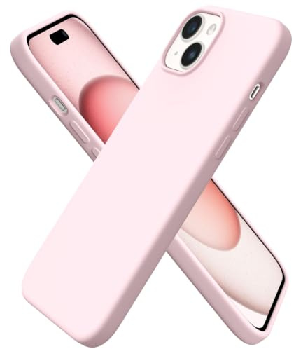 ORNARTO Compatible with iPhone 15 Plus Case, Liquid Silicone Slim Cover