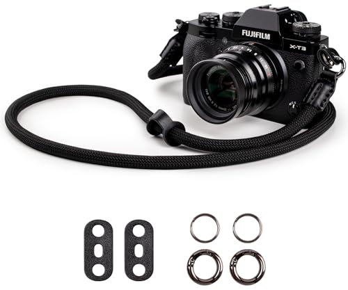 VOVMOEYA Sangle Appareil Photo, bandoulière pour appareil photo reflex numérique Fujifilm XS20 XT5 XH2S Nikon Zf Z8 Z30 Canon EOS R6 R7 R8 R10 R50 Sony A6700 A7C II A7IV A7R IV