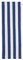 PATIKIL Tessuto di Ricambio per Sedia da Spiaggia, 115cm x 43cm Tessuto Tela Sostitutivo per Sedia a Sdraio per Sedia Sdraio Reclinabile da Patio Campeggio, Blu, Bianco