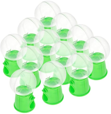 UPKOCH 12 Pezzi Di Macchinette Girevoli Per Raccogliere Caramelle Mini Distributori Automatici Di Caramelle Giocattolo Per Ragazzi E Ragazze Giocattoli Per Bambini Piccoli Gadget