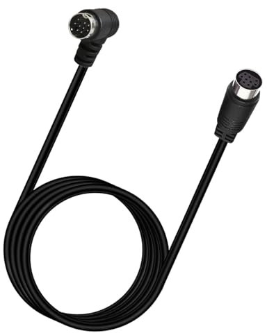 Generico S Video Cavo - Cavo da maschio a maschio da S -Video | min Din Wire S-VHS Plug oro placcati | S video SVHS Lead Super Video TV, HDTV, videocamera, proiettore, ricevitore TV