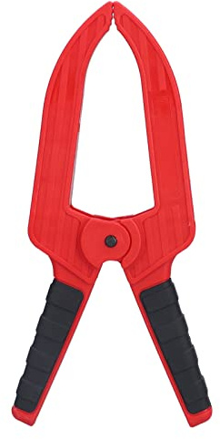Long Mouth Spring Clamp, ABS Fast Fix Backdrop Heavy Duty Clip, Woodworking Photo Clamp with 8KG Super Clamping Force, One - Hand Operation for Studio Warehouse DIY Projects