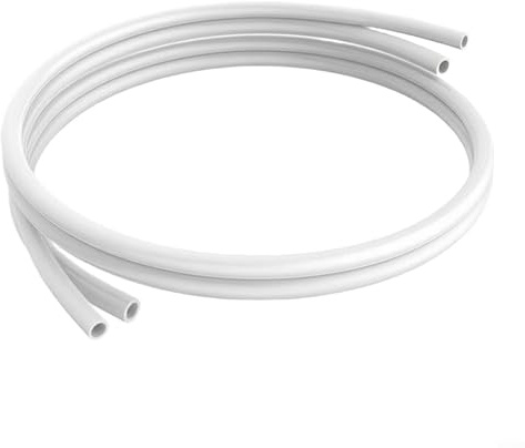 GLFLOW Manguera purificadora de agua, manguera de drenaje de entrada, purificador de agua, tubo de manguera doble de 1,5 m, kit de conexión de entrada y drenaje, para ESpring
