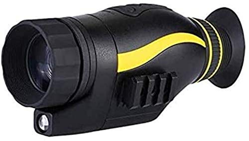 Monocoli per Adulti Telescopi monoculari 4X35 Termocamera a infrarossi per Esterni con Funzione di Uscita Video per Caccia Monoculare Vista 200M