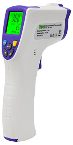 Fieberthermometer_ohr,Berührungsloses_Thermometer mit LCD-Display