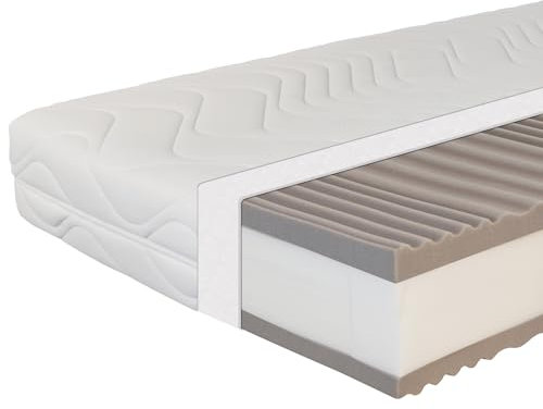 BeCo Matratze 140x200 cm Maxima Plus Taschenfederkernmatratze H3, Stiftung Warentest “GUT” (getestet in 90×200 cm H3, 10/2023), bis 180 kg belastbar (140 x 200 cm, H3)