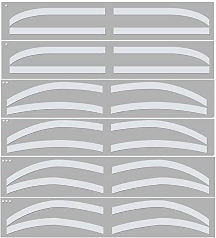 Plantilla Para Moldear Cejas, Plantilla De Tatuaje Para Cejas, Adhesivo, Uso Desechable Para Maquillaje, Para Vestir, Para El Cuidado De Las Pestañas, Para La Belleza Personal