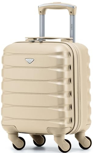 Flight Knight Leichte 4-Rad-abs-hartschalenkoffer Handgepack, Zugelassen Fur Uber 100 Fluggesellschaften, Einschließlich Easyjet & Maximale Große Fur Vueling & Wizz Air 40x30x20 cm