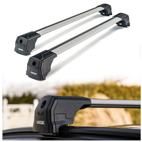 CHROMEMASTER | Dachgepäckträger Dachträger | Kompatibel mit KIA Soul 2014-2019 | Er dient zum Transport Einer Dachbox, Fahrradträger, Leiter | Leichte Konstruktion aus Aluminium