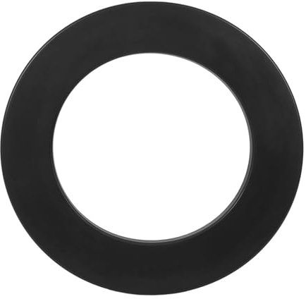 SPYMINNPOO Surround Ring Professioneller Wandschutz, Schwarzes PU-Material, Einfache Installation, f¨¹r Standard-18-Zoll-Sisal-Turnier-Dartscheibe (Black)