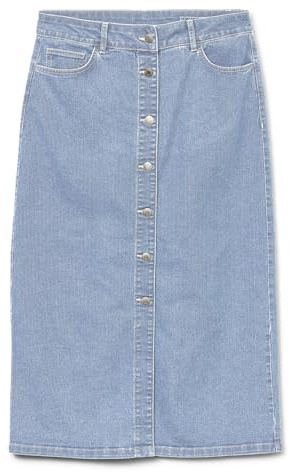 VERO MODA Skirt VMNATTY Mid Waist Midi Skirt | Skirt