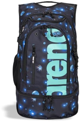 ARENA Unisex Adult Fastpack 3.0 Swimming Athlete Sports Backpack for Swimming Training Gear Gym Bag for Men and Women, 40 Liters, Aqua