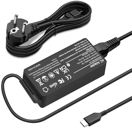 ZORUBUM Chargeur Chargeur USB C 100W Compatible avec Lenovo,Acer,Dell,ASUS,Mac Book Pro/Air 16, 15, 14, 13 inch, Chromebook, ThinkPad and Type-C Adapter Charger