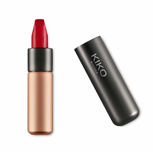 KIKO Milano Velvet Passion Matte Lipstick 312, Komfortabler Lippenstift Mit Matt-Effekt