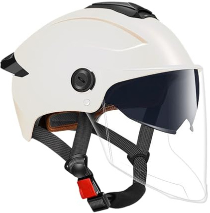 Vuxen elektrisk skoterhjälm, herr kvinnor, unisex högt skyddande cykling för elcykel, skoter, skateboard, motorcyklar