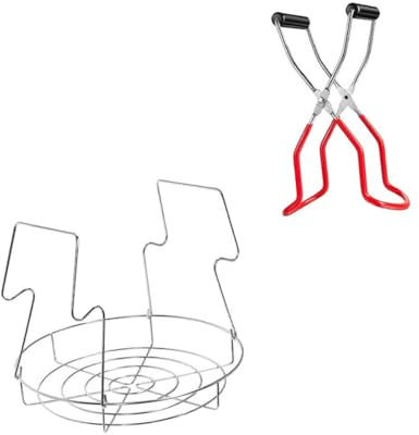 BESTYASH Can Rack Clip for Kitchen Storage Rack Canning Clip in Red Convenient Cans Open for Home