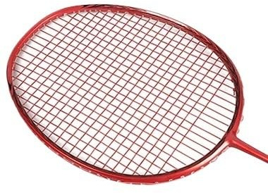 ZQINGQING Badminton Set Raqueta de bádminton Carbono con Cordaje, Tipo Ofensivo, Agarre Ultraligero(5u Red)