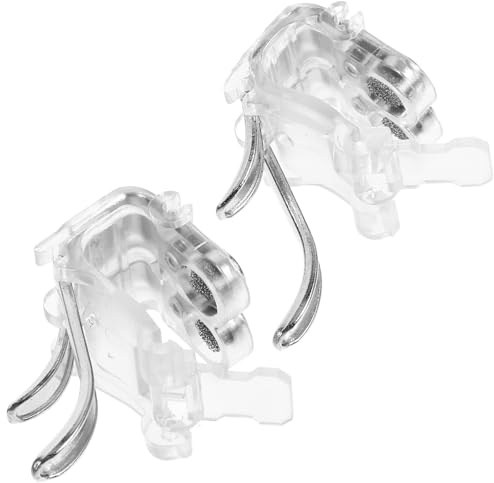 Lurrose Manette de Jeu Mobile Déclencheur pour Téléphone, Contrôleur de Téléphone Gaming Léger et Portable, Accessoires Gaming Précis pour Tir en Ligne, Adapté Joueurs Mobiles, Couleur