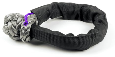 OS-Ropes unlimited® Dyneema® Offroad Softschäkel | grau | 12 mm | 300 mm Länge | extrem hohe Bruchlast mit 5,7 Tonnen | Made IN Germany | deutsches Qualitätshandwerk