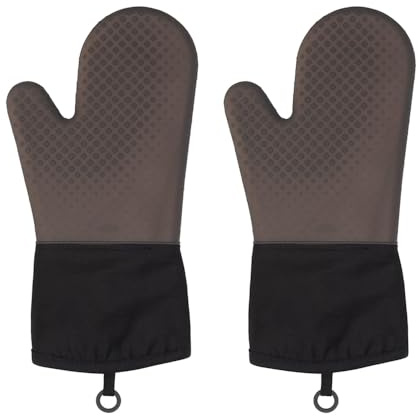 OXO Good Grips Silicone Oven Mitt - Black, Pack of 2