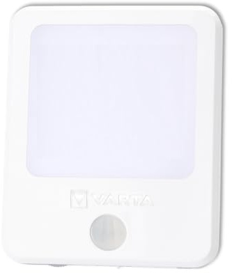 VARTA Nachtlicht Steckdose mit Bewegungssensor LED Motion Sensor Plug Light | stufenlos dimmbar, 3 m Reichweite, 120 Grad, automatische Abschaltung, EU-Stecker, 230 V, robustes und langlebiges Gehäuse