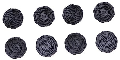 BCOATH 2sets Kopfhautpflege Haarreinigungsbürste Dichte Spike Kopfhautbürste Für Und Entspannung 4 Stücke * 2
