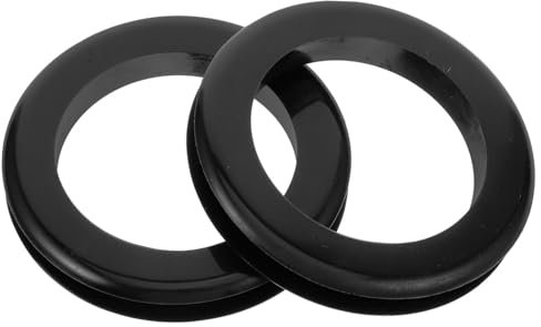 FONDOTIN 2pièces Anneaux De Fixation De Parasol Silicone Couvercles pour Table De Jardin Stoppe Vent Et Anti-dérapant Accessoire Pratique pour Parasol De Terrasse