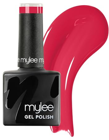 Mylee Gel Nail Polish 8ml [Requiem For A Pink] - UV/LED Soak-Off Nail Art Manicure Pedicure for Professional, Salon & Home Use [Pink Range] - Long Lasting & Easy to Apply