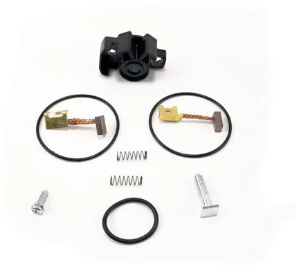 Kit de reparación de Motor de Motocicleta, Mantenimiento de escobillas de carbón de Arranque eléctrico 79240001000, Apto for SXF, XCFW, EXCF, HUS, FC, FE y FS(8Kit)