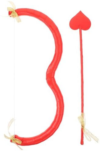 SOLUSTRE Accessoires d'arc Flèche de Cupidon en Mousse Rouge, Léger et Réutilisable, pour Costume de Saint-Valentin et Fête Cosplay Photo