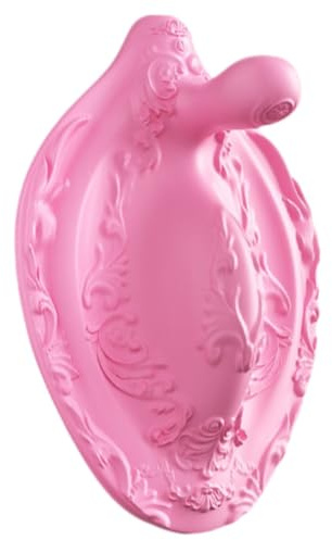 Silikon Massageapparat för Kvinnor,12 Vibrationslägen YJ17 Rosa