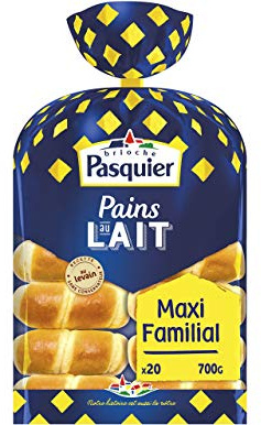 Pasquier Pains au lait - Le paquet de 20, 700g