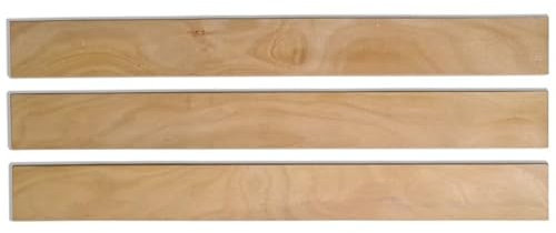 SCM Créations Lot de 3 Lattes 700x53x8 pour lit bz (70cm)