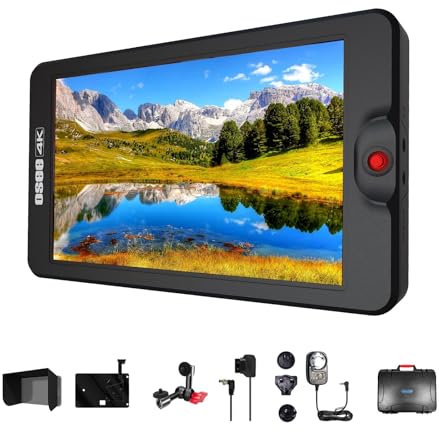 Osee G7 Kamera Feldmonitor 7 Zoll 3000 Nits Ultraheller DSLR Camera Field HDR Monitor 1920×1200 3D LUT 3G SDI 4K HDMI EIN und Ausgang