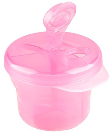 Thyonta Milk Powder Dispenser Pot Baby Formula Powder Pots Portable Baby Formula Container with 3 Compartments for Baby (Blue)