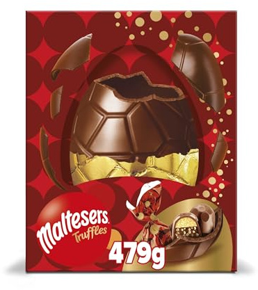 Maltesers Chocolate Truffles Giant Easter Egg 479g
