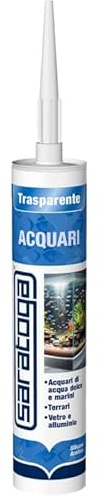 Silicone d'aquarium transparent en silicone pour aquariums d'eau douce et marine, terrariums, verre et aluminium